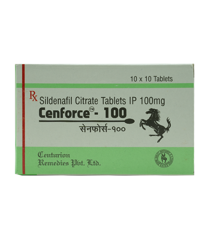 印度百夫長 Cenforce 100mg｜威而鋼學名藥・西地那非膜衣錠