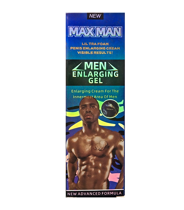 MAXMAN Blue藍色凝膠50g｜清爽按摩・男性外用保養版