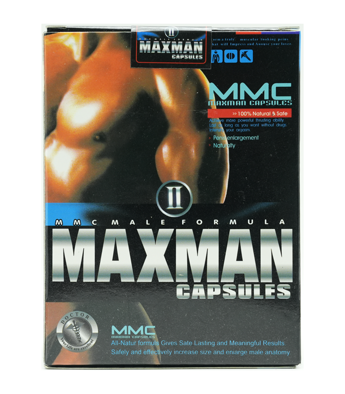 香港宏威 MAXMAN 2代 3800mg|曜金續航・60錠草本活力進階瓶