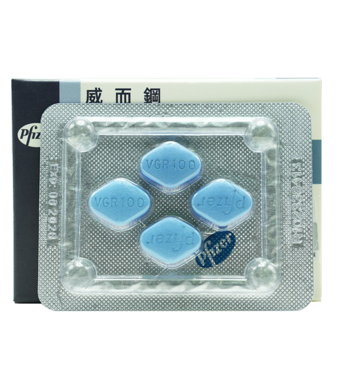 美國輝瑞 VIAGRA 威而鋼 100mg|藍鑽傳奇・原廠膜衣錠4顆盒:圖片 5
