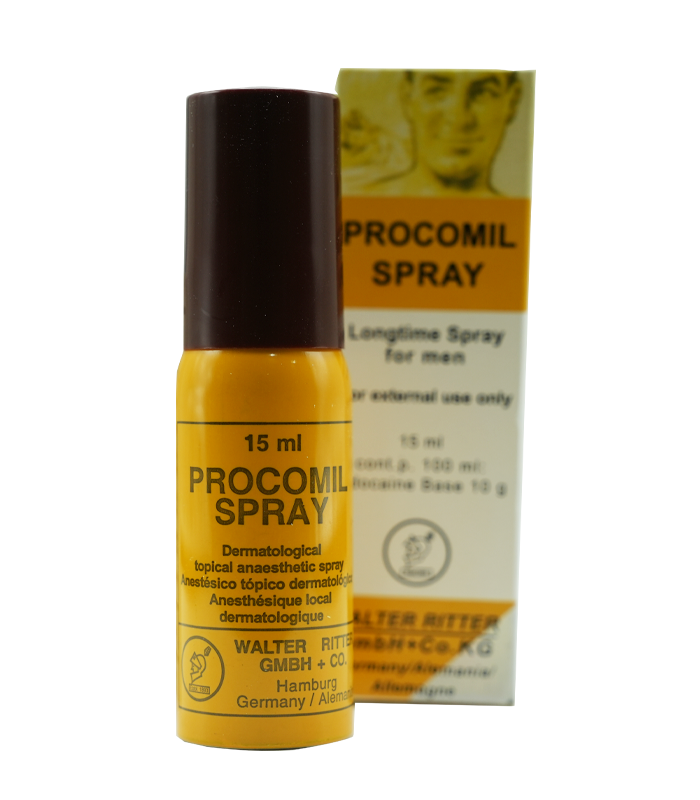 德國華德 PROCOMIL SPRAY黑金剛持久液|利多卡因男性外用噴霧:圖片 4