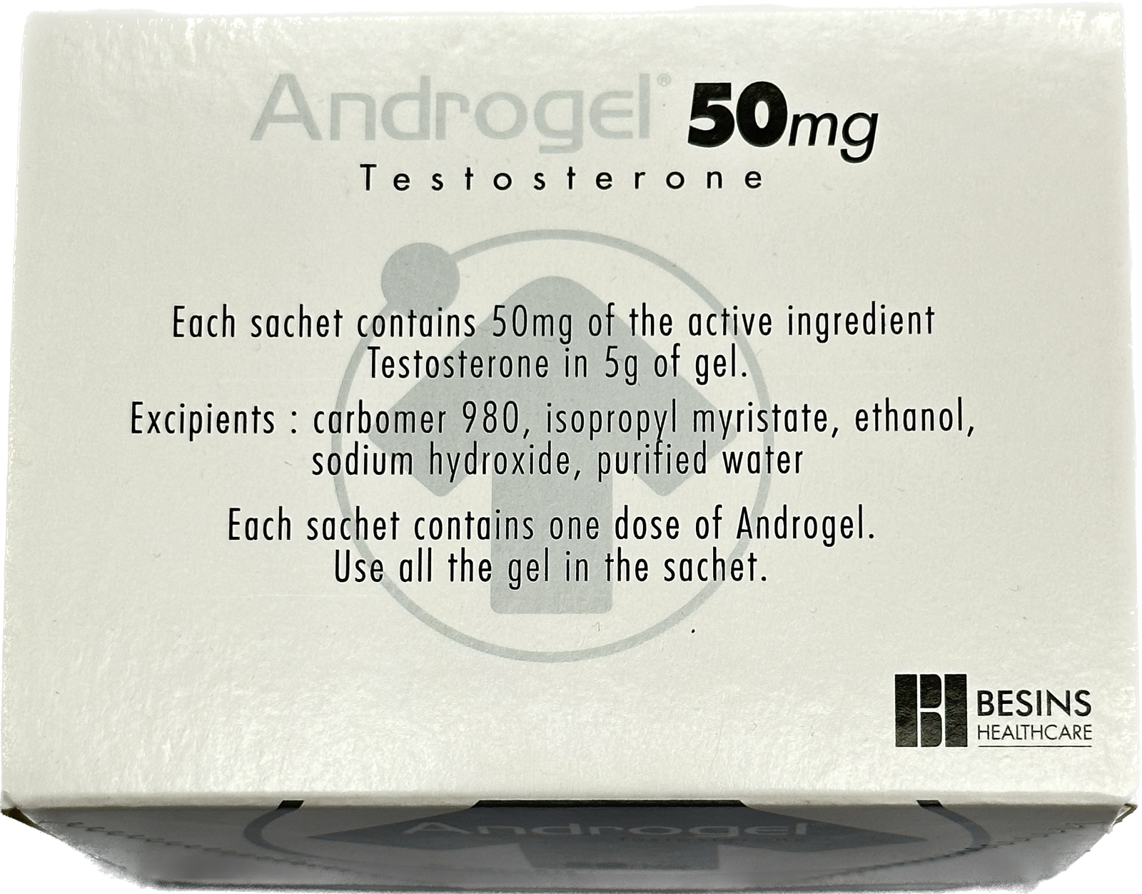臺灣友華 昂斯妥凝膠 AndroGel 50mg|晨衡經皮・睪固酮凝膠