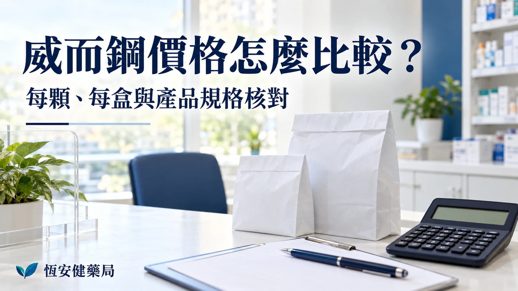 威而鋼價格怎麼比較？每顆、每盒與原廠學名藥報價核對